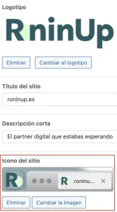 Cambiar favicon en WordPress