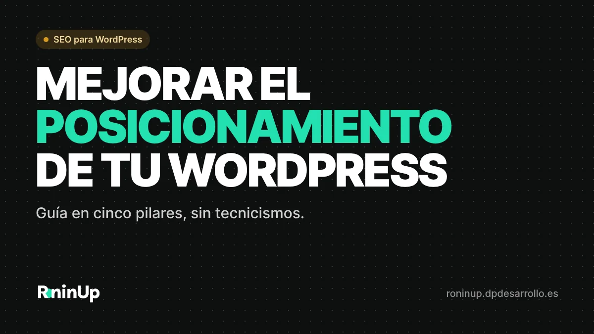 Cómo mejorar el posicionamiento de tu web WordPress